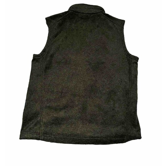 Columbia Men's Steens Mountain Vest Columbia Grey Full Zip Up Mens Size Small - Picture 2 of 4